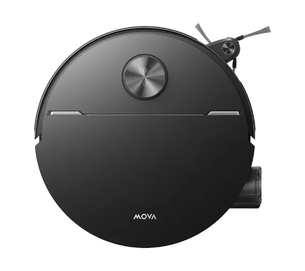 Робот-пилосос Mova Z70 Ultra Roller Complete Функція миття Станція очищення Створення карти приміщення Функції ШІ Чорний - Фото 5 Робот-пилосос Mova Z70 Ultra Roller Complete Функція миття Станція очищення Створення карти приміщення Функції ШІ Чорний - зображення 5