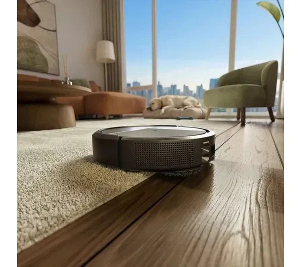 Робот-пилосос iRobot Roomba 515 Combo Функція миття Станція очищення Створення карти приміщення 70дБ Функції ШІ Чорний - Фото 9 Робот-пилосос iRobot Roomba 515 Combo Функція миття Станція очищення Створення карти приміщення 70дБ Функції ШІ Чорний - изображение 9