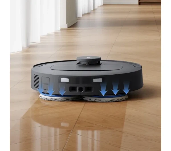 Робот-прибиральник Ecovacs Deebot T30E Omni Функція миття Станція очищення Створення карти приміщення 64dB Функції ШІ Чорний - Фото 14 Робот-прибиральник Ecovacs Deebot T30E Omni Функція миття Станція очищення Створення карти приміщення 64dB Функції ШІ Чорний - зображення 14