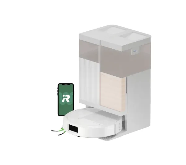 Робот-пилосос iRobot Roomba 575 Combo Функція миття Станція очищення Створення карти приміщення Функції ШІ Білий - Фото 1 Робот-пилосос iRobot Roomba 575 Combo Функція миття Станція очищення Створення карти приміщення Функції ШІ Білий - зображення 1