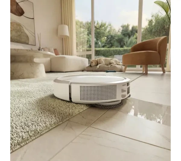 Робот-пилосос iRobot Roomba 575 Combo Функція миття Станція очищення Створення карти приміщення Функції ШІ Білий - Фото 11 Робот-пилосос iRobot Roomba 575 Combo Функція миття Станція очищення Створення карти приміщення Функції ШІ Білий - зображення 11