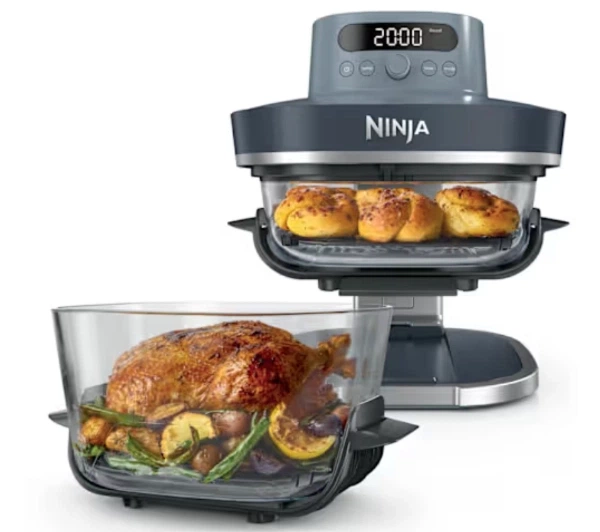 Фритюрниця повітряна Ninja Crispi Pro AS101EUCY 2050W 5,7л - изображение 3