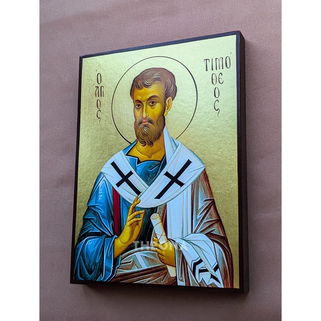 Іменна ікона Святий Тимофій Ефеський 14 × 19 см - зображення 4