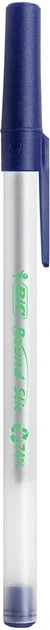 Ручки кулькові "BIC" Round Stic Eco (60 штук) /8932402/ сині - зображення 3