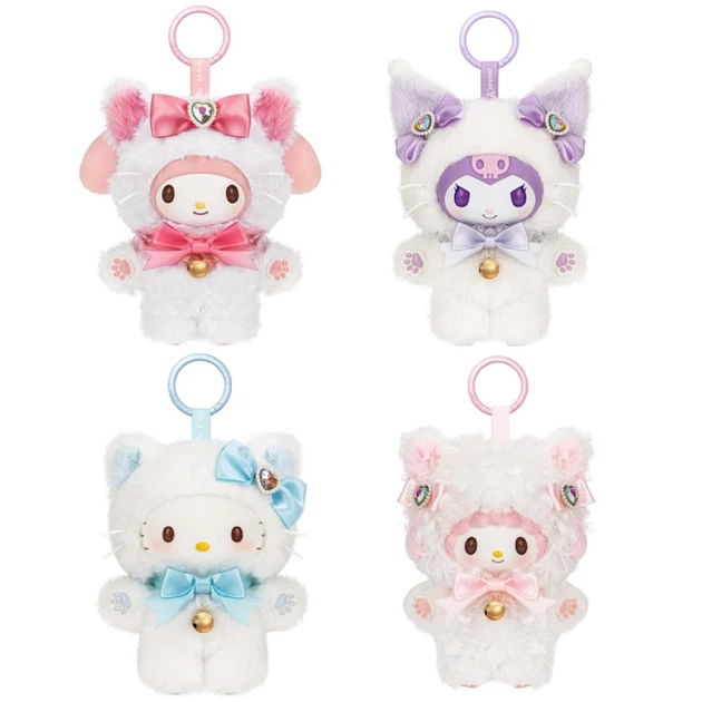 Мягкая игрушка-сюрприз Sanrio Кот с клипсой 16 см Текстиль Разноцветный - Фото 2 Мягкая игрушка-сюрприз Sanrio Кот с клипсой 16 см Текстиль Разноцветный - изображение 2