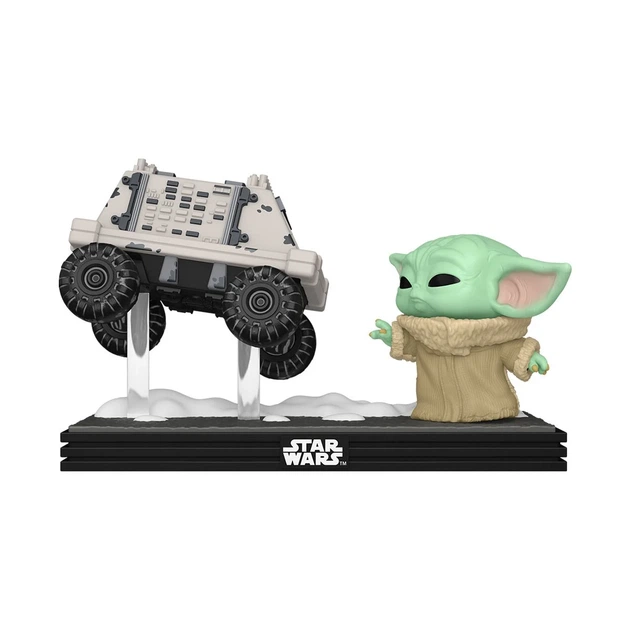 Ігрова фігурка Funko POP! Moment Ґроґу і Ремонтний дроїд MSE-6 12,7 см вінілова - зображення 2