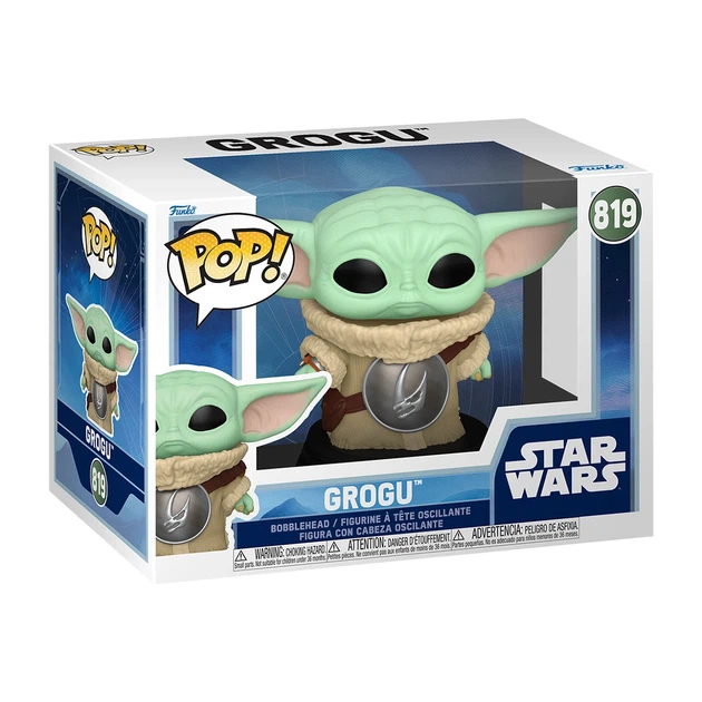 Игровая фигурка Funko POP! Грогу в броне Грута 9,6 см виниловая чиби - Фото 1 Игровая фигурка Funko POP! Грогу в броне Грута 9,6 см виниловая чиби - изображение 1