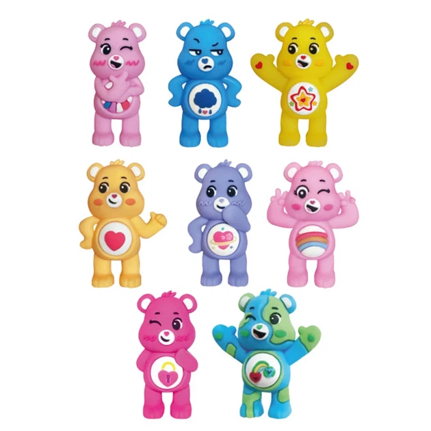 Игрушка-сюрприз Care Bears Звёздные друзья 5,5 см резиновый материал для девочек - Фото 2 Игрушка-сюрприз Care Bears Звёздные друзья 5,5 см резиновый материал для девочек - изображение 2