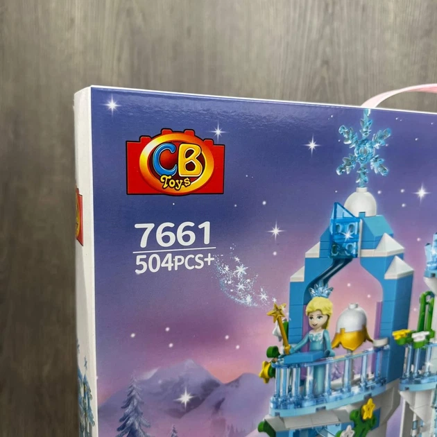 Детский конструктор Холодное Сердце 7661 504 детали пластик 48х30х7 см - Фото 4 Детский конструктор Холодное Сердце 7661 504 детали пластик 48х30х7 см - изображение 4