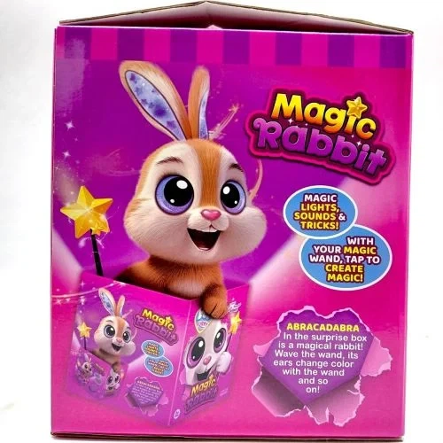 М'яка іграшка MIC Magic Rabbit біла 33 см - зображення 4