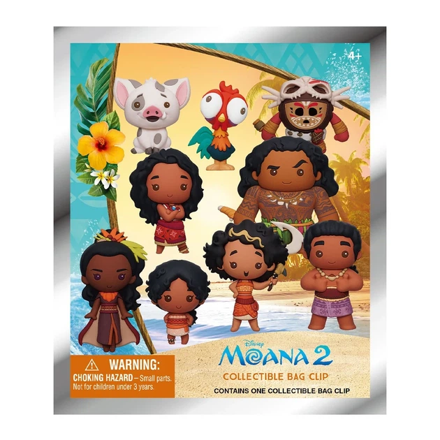 Игровая фигурка на клипсе Моана 2 7 см пластиковая для девочек - Фото 1 Игровая фигурка на клипсе Моана 2 7 см пластиковая для девочек - изображение 1