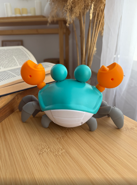 Игрушка-краб Крабик с музыкой и подсветкой, USB-зарядка для детей - изображение 8