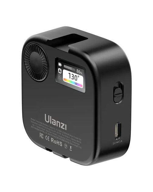 Світлодіодне RGB-відеосвітло Ulanzi U60 2500–9000K, акумуляторне - Фото 4 Світлодіодне RGB-відеосвітло Ulanzi U60 2500–9000K, акумуляторне - зображення 4