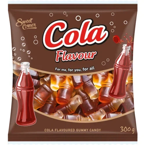 Желейные конфеты Sweet Corner Cola 300 г - Фото 1 Желейные конфеты Sweet Corner Cola 300 г - изображение 1