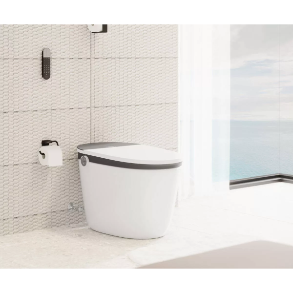 Тримач туалетного паперу HANSGROHE ADDSTORIS, чорний матовий хром, скруглений квадрат - изображение 3