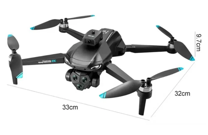Квадрокоптер дрон M33 6K Pro RC с широкоугольной тройной камерой - изображение 6