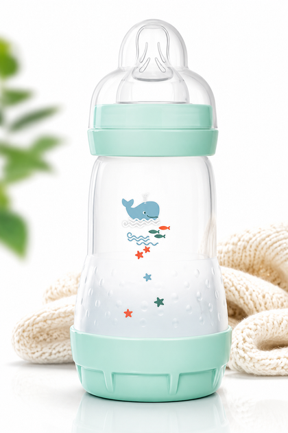 Пляшечка антиколікова MAM Easy Start Anti-Colique 260 мл із соскою SkinSoft 2+ міс - Фото 6 Пляшечка антиколікова MAM Easy Start Anti-Colique 260 мл із соскою SkinSoft 2+ міс - изображение 6