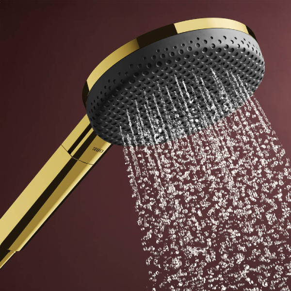 Лійка для душу HANSGROHE RAINDANCE ALIVE 24500990, золото, кругла - изображение 6