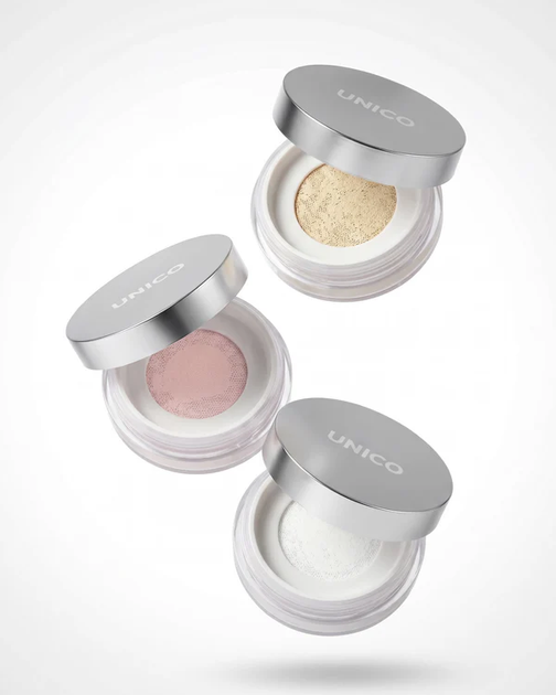 Финишная пудра для лица SPF13/PA+++ UNIICO Setting&Fiinishing Powder PEARL 10 г - изображение 4