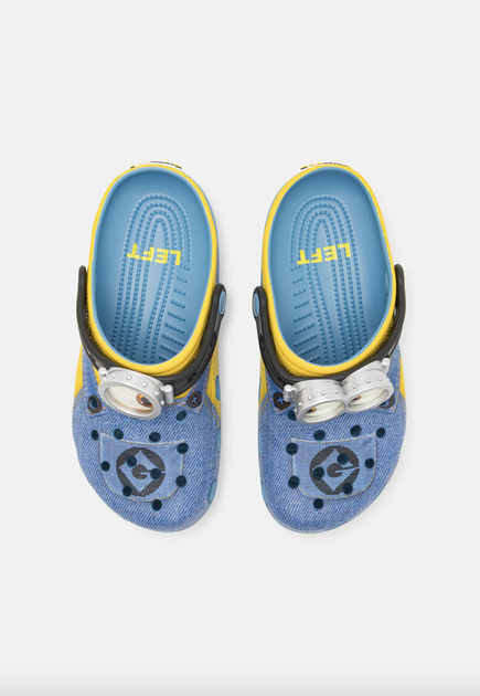 Крокси Міньйони Сrocs x Minions у синьо-жовтому кольорі, Унісекс(40-41). - Фото 1 Крокси Міньйони Сrocs x Minions у синьо-жовтому кольорі, Унісекс(40-41). - зображення 1