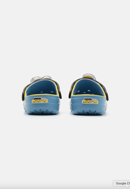 Крокси Міньйони Сrocs x Minions у синьо-жовтому кольорі, Унісекс(40-41). - Фото 4 Крокси Міньйони Сrocs x Minions у синьо-жовтому кольорі, Унісекс(40-41). - зображення 4