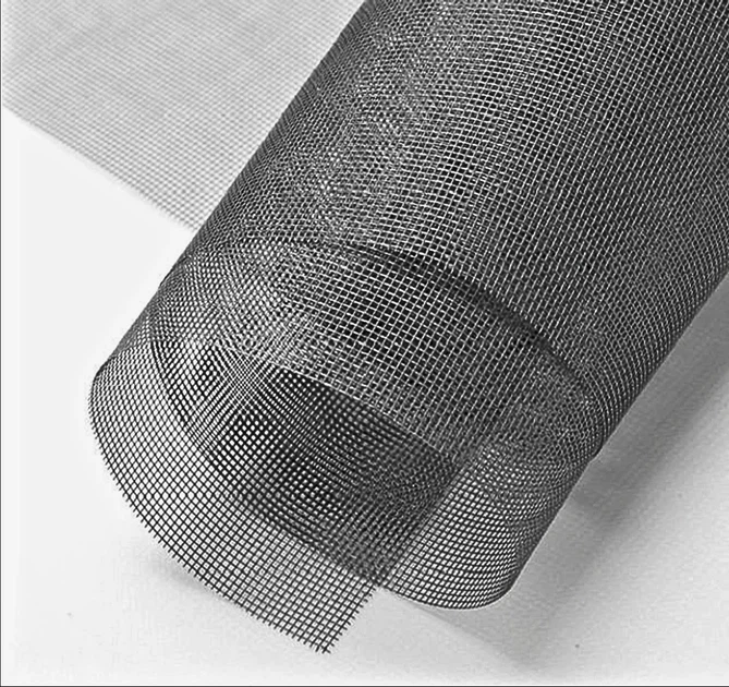 Сетка антимоскитная 1,2х30 м серый стекловолокно Fiberglass с ПВХ покрытием - изображение 2
