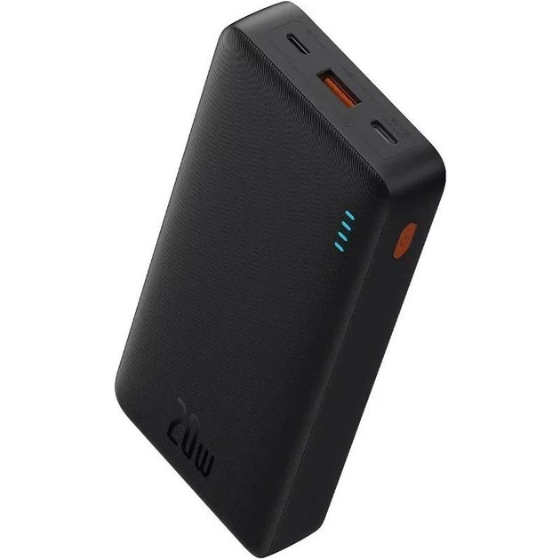 Внешний аккумулятор Baseus Airpow Fast Charge Power Bank 20000mAh 20W Cluster Black - изображение 3