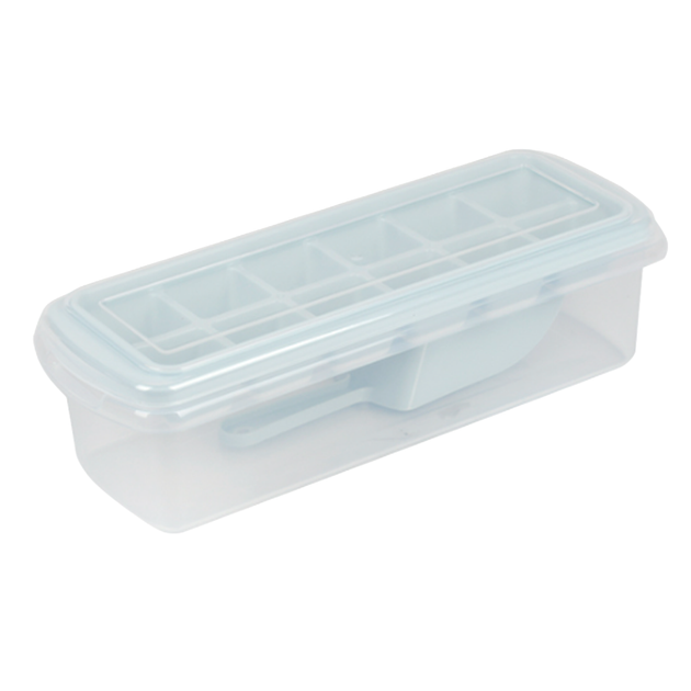 Форма для льда с контейнером и лопаткой Stenson R92489 28*10*9см - Фото 1 Форма для льда с контейнером и лопаткой Stenson R92489 28*10*9см - изображение 1