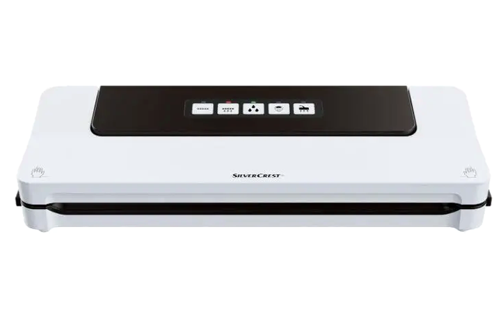 Вакууматор 125W для запечатывания пищи с функцией влажного вакуума 1 шт белый Silver Crest LS-2682 - изображение 2