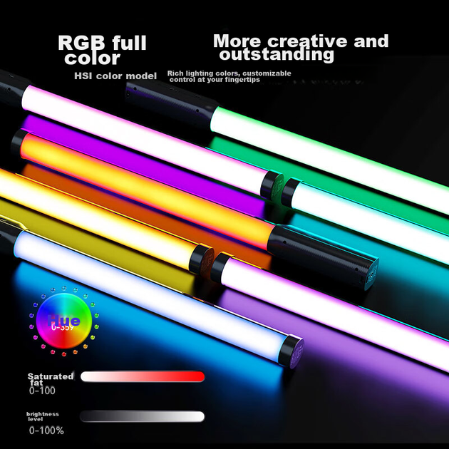 Накамерный свет Ulanzi VL119RGB, 10 Вт, RGB, для съемки и стримов - изображение 5