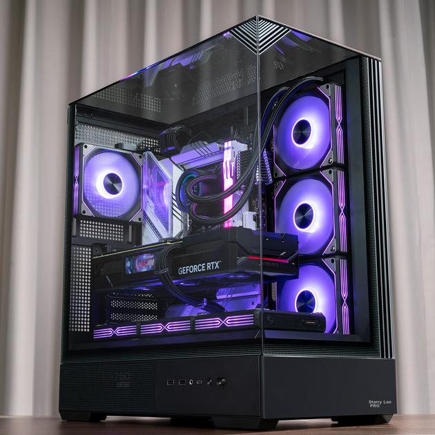 Корпус Aigo Starry Sky PRO Black - изображение 4