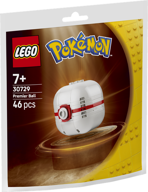 Конструктор LEGO Pokémon Premier Ball 46 елементів 30 шт (30729) - зображення 4