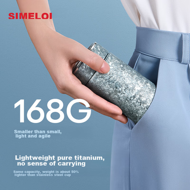 Термокружка SIMELO титановая 220мл - изображение 8