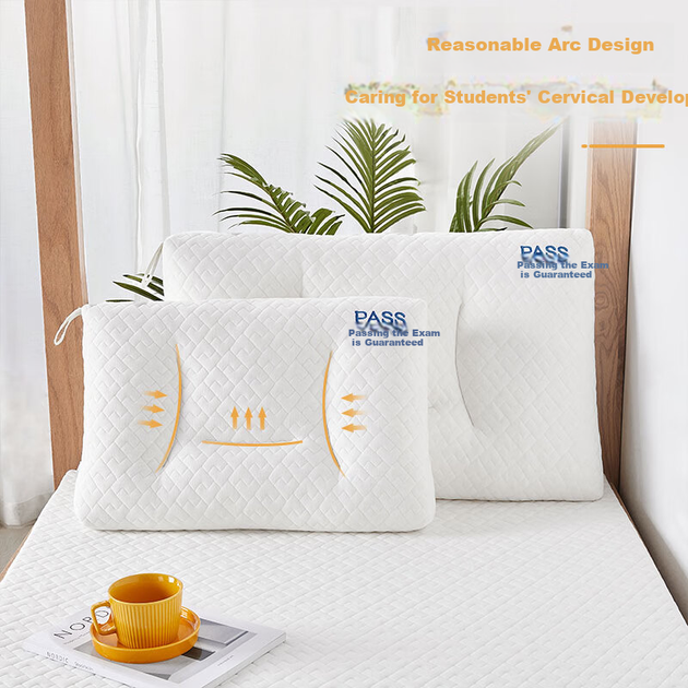 Латексна подушка BEYOND Home Textile, тайський композитний сердечник для шийного відділу хребта студента, великий розмір, одинарне впакування, 48*74 см, Jiaju Gua - Фото 5 Латексна подушка BEYOND Home Textile, тайський композитний сердечник для шийного відділу хребта студента, великий розмір, одинарне впакування, 48*74 см, Jiaju Gua - изображение 5