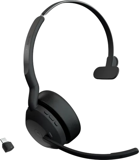 Słuchawki Jabra Evolve2 55 Link380c MS Mono Black (25599-899-899) - obraz 3