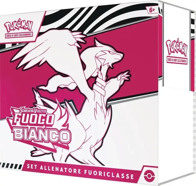 Елітний набір тренера Pokémon TCG: Scarlet & Violet — White Flare Elite Trainer Box (Reshiram) оригінальні колекційні карти покемон - Фото 2 Елітний набір тренера Pokémon TCG: Scarlet & Violet — White Flare Elite Trainer Box (Reshiram) оригінальні колекційні карти покемон - зображення 2