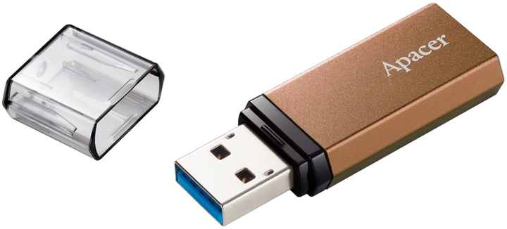 Флеш память USB Apacer AH25C 64GB USB 3.2 Gen1 Bronze (4712389921017) - изображение 3