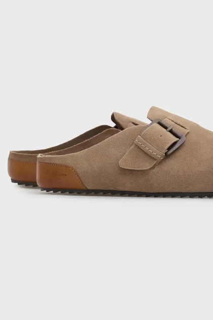 Чоловічі бежеві замшеві клоги CORBY Pepe Jeans 42 PMS90123 - зображення 2