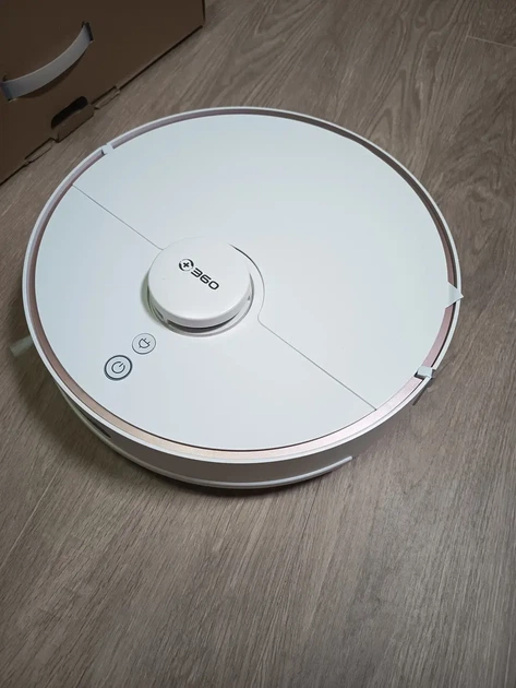 Робот-пилосос 360 S7 White з вологим прибиранням та лідаром LDS (Новий, товар з Європи) - изображение 8