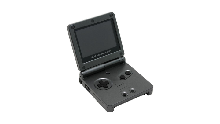 Консоль Nintendo Game Boy Advance SP AGS-101 с Логотипом Graphite Black + Документация + Коробка Б/У - изображение 2
