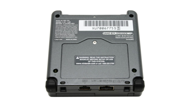 Консоль Nintendo Game Boy Advance SP AGS-101 с Логотипом Graphite Black + Документация + Коробка Б/У - изображение 6