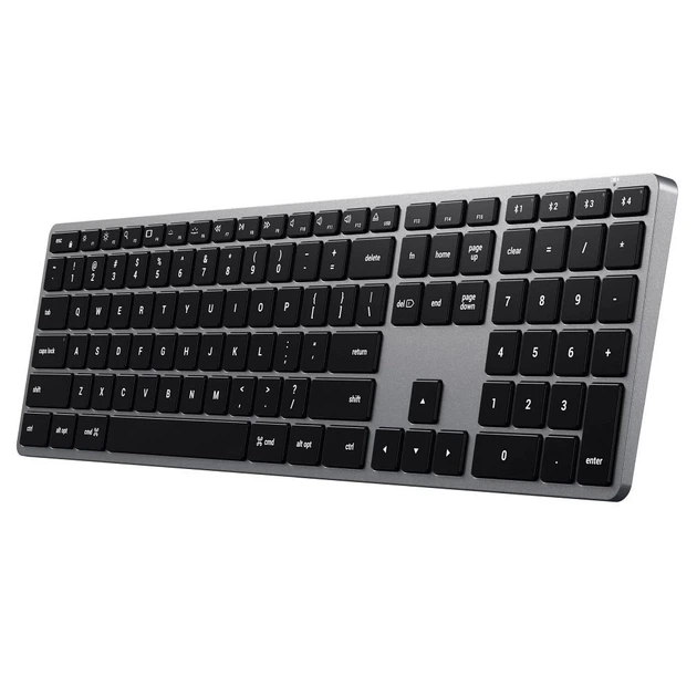 Клавіатура бездротова QWERTY Satechi Slim X3 ST-BTSX3M Grey (879961009052) - Фото 2 Клавіатура бездротова QWERTY Satechi Slim X3 ST-BTSX3M Grey (879961009052) - зображення 2