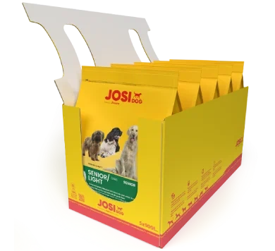 Сухий корм Josera JosiDog Senior / Light Рецептура зі скороченим вмістом енергії та клітковиною з цільного зерна 0,9 кr*5 (4,5 кг) (83152) - Фото 1 Сухий корм Josera JosiDog Senior / Light Рецептура зі скороченим вмістом енергії та клітковиною з цільного зерна 0,9 кr*5 (4,5 кг) (83152) - зображення 1