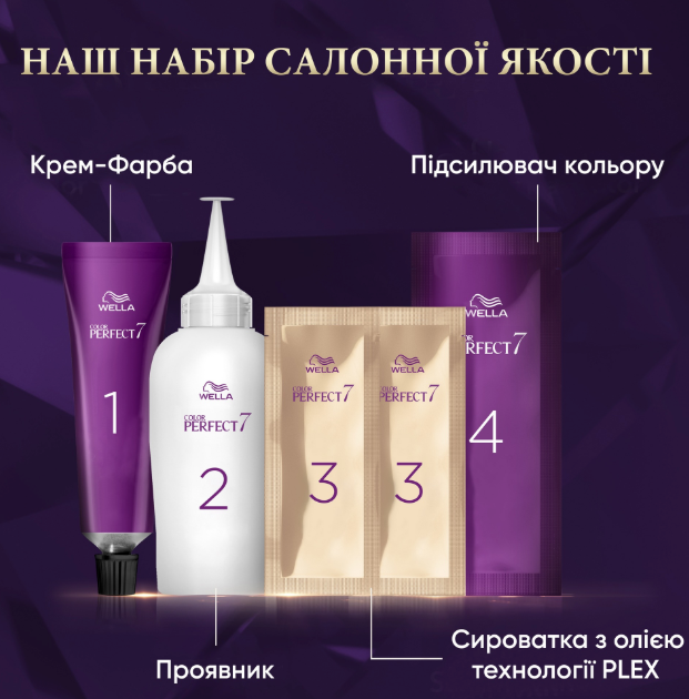 Крем-фарба для волосся Wella Color Perfect 10/0 Платиновий блонд 135 мл 8420 - изображение 4