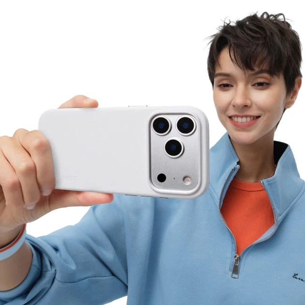 Чохол Moft Snap Movas для iPhone 17 Pro Max Grey (MD020-1-i17pm-MCGY) - зображення 2