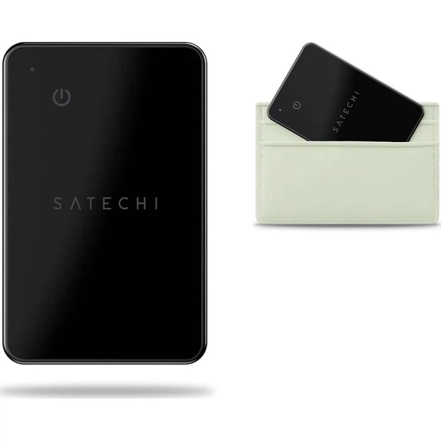 Локализатор Satechi FindAll Wallet Card совместимый с Apple Find My Black (810086361212) - Фото 1 Локализатор Satechi FindAll Wallet Card совместимый с Apple Find My Black (810086361212) - изображение 1