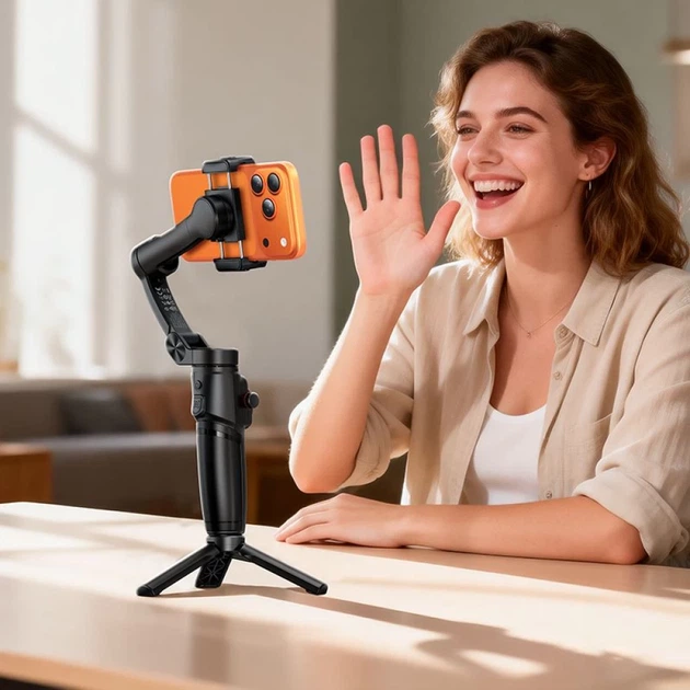 Gimbal Hoco K91 Black (6942007675802) - изображение 7