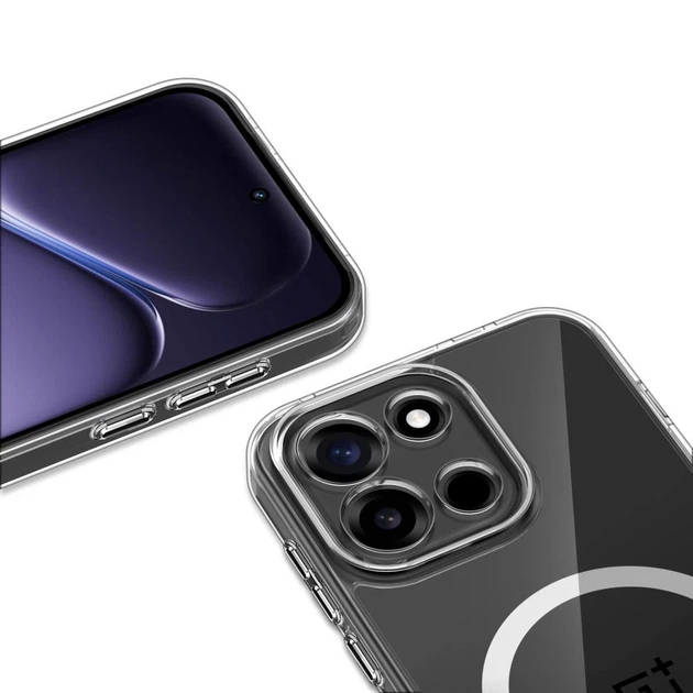 Чехол Tech-Protect Flexair Hybrid для OnePlus Nord 6 Clear with MagSafe (5906302324101) - Фото 4 Чехол Tech-Protect Flexair Hybrid для OnePlus Nord 6 Clear with MagSafe (5906302324101) - изображение 4