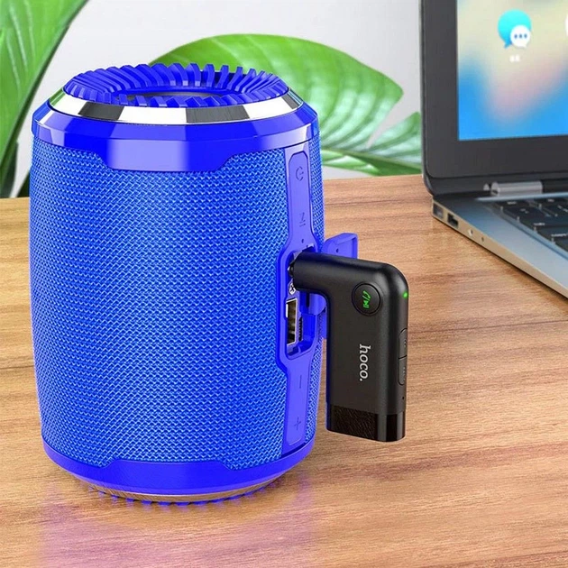 Ресивер автомобильный Hoco E53 Bluetooth AUX Black (6931474729750) - изображение 6