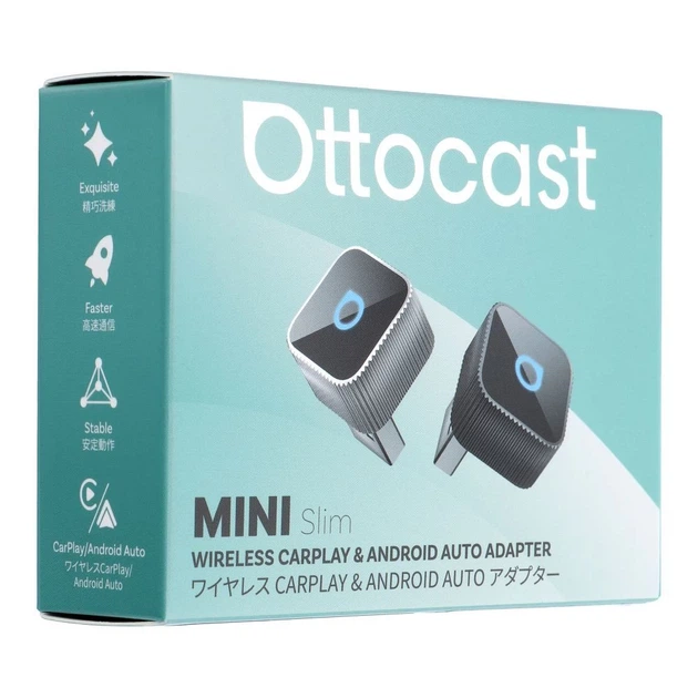 Беспроводной автомобильный адаптер Ottocast Mini Cube T2 Black (5903396421518) - изображение 5